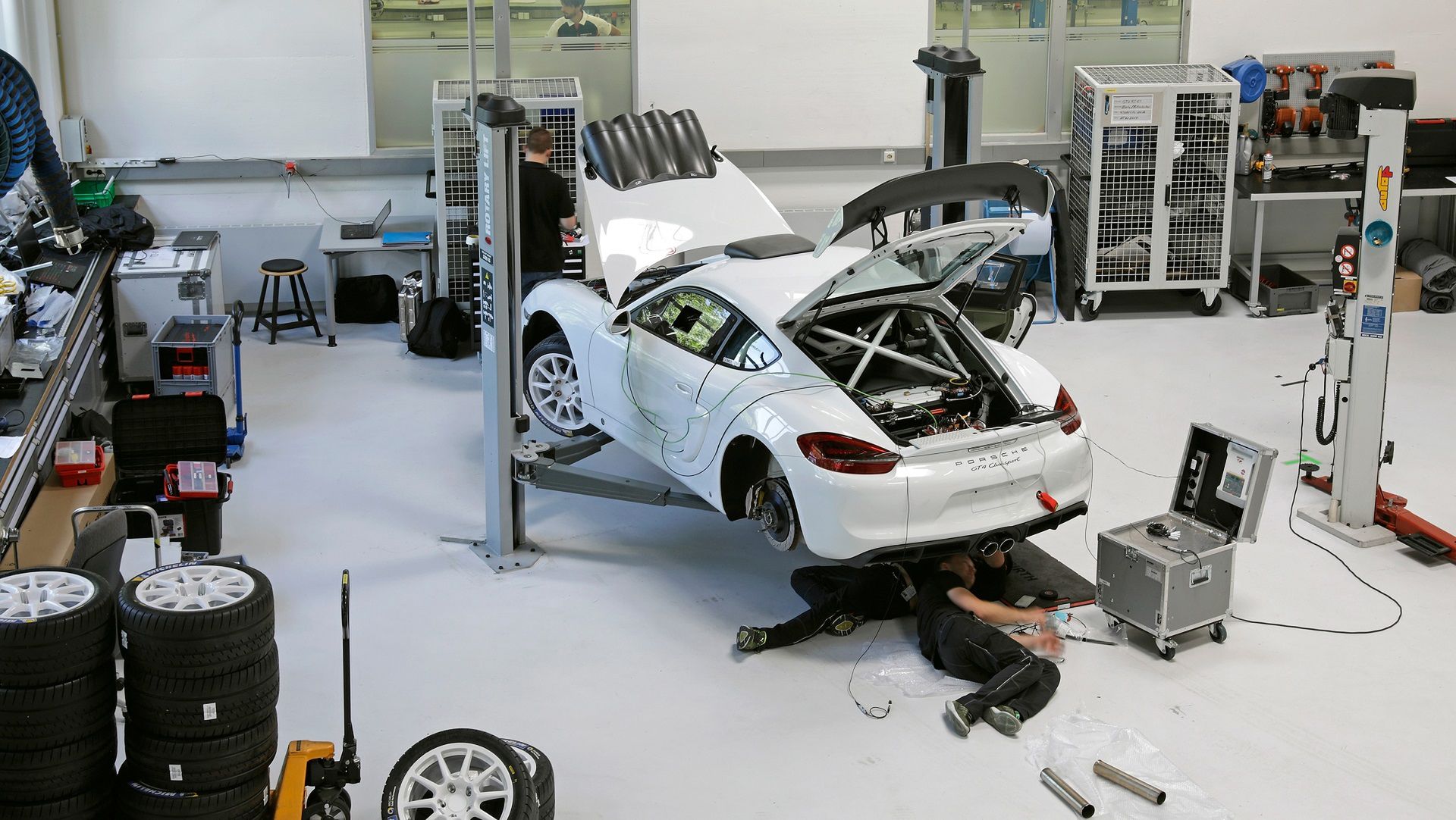 Porsche Cayman GT4 Clubsport Rallye (2019) (fot. Porsche)