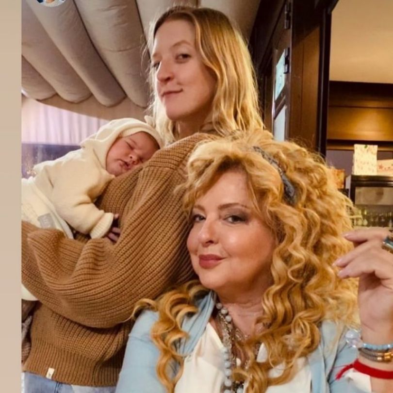 Magda Gessler z córką Larą i wnuczką Neną