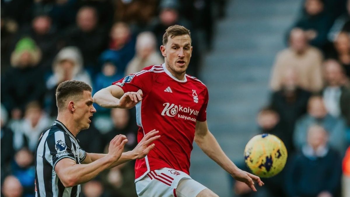 Zdjęcie okładkowe artykułu: Instagram / Nottingham Forest / Chris Wood w meczu Nottingham Forest z Newcastle United