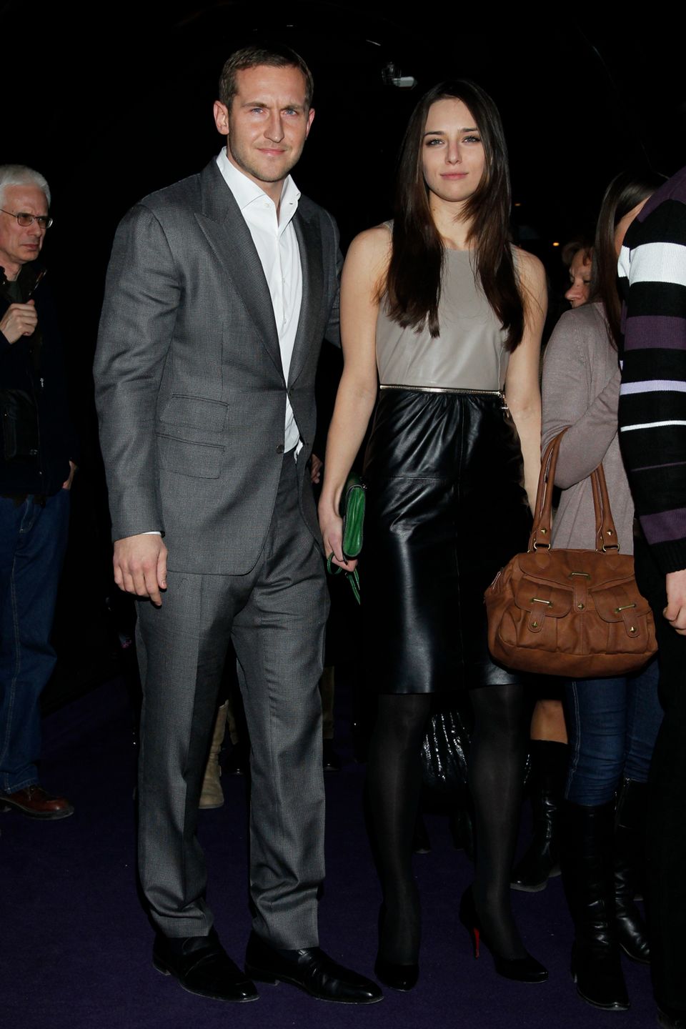 Anna Czartoryska i Michał Niemczycki na premierze filmu Big Love w 2012 roku