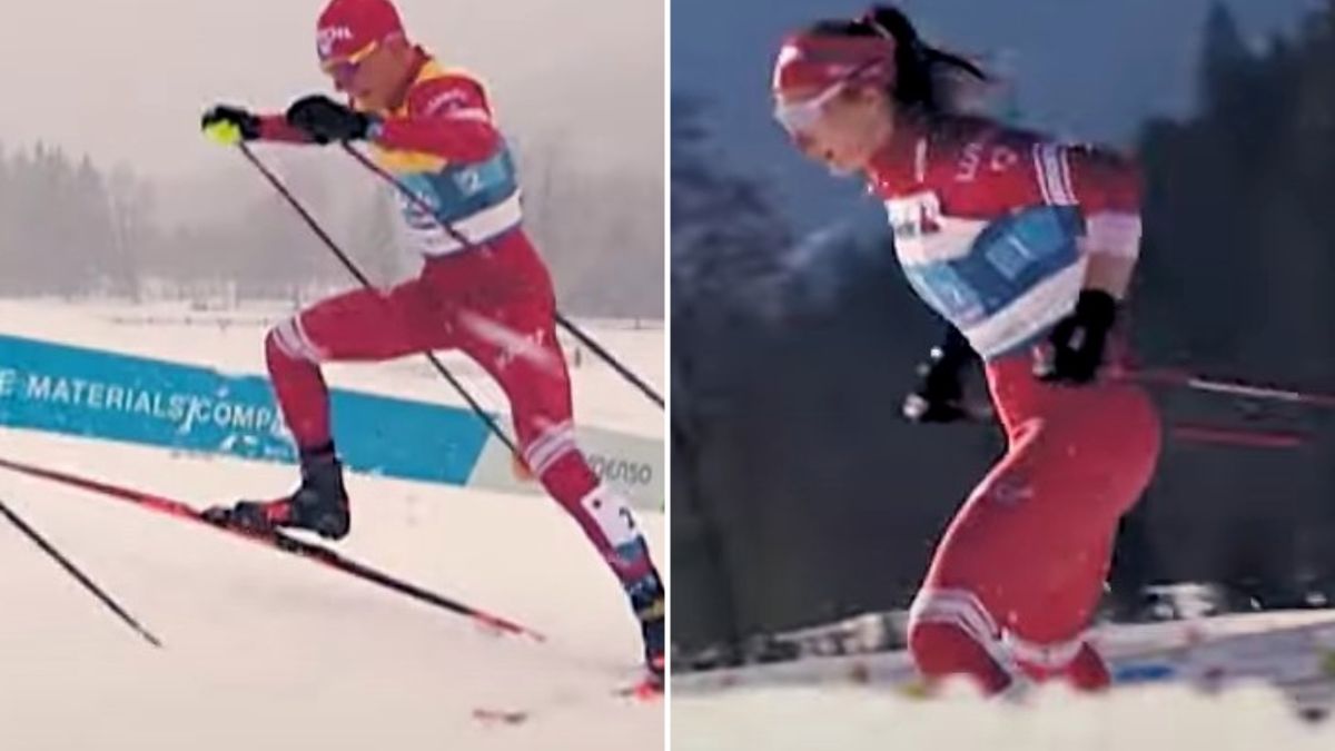 Rosyjscy zawodnicy w filmie promującym mistrzostwa świata w Planicy