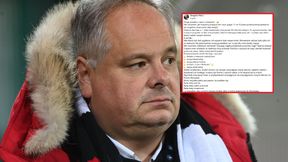 Prezes Polonii nie wytrzymał po porażce z Wieczystą
