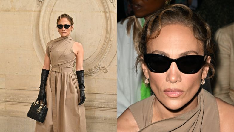 Jennifer Lopez bryluje na pokazie domu mody Dior