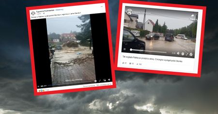 Armagedon w Rabce-Zdroju. Potop na ulicach