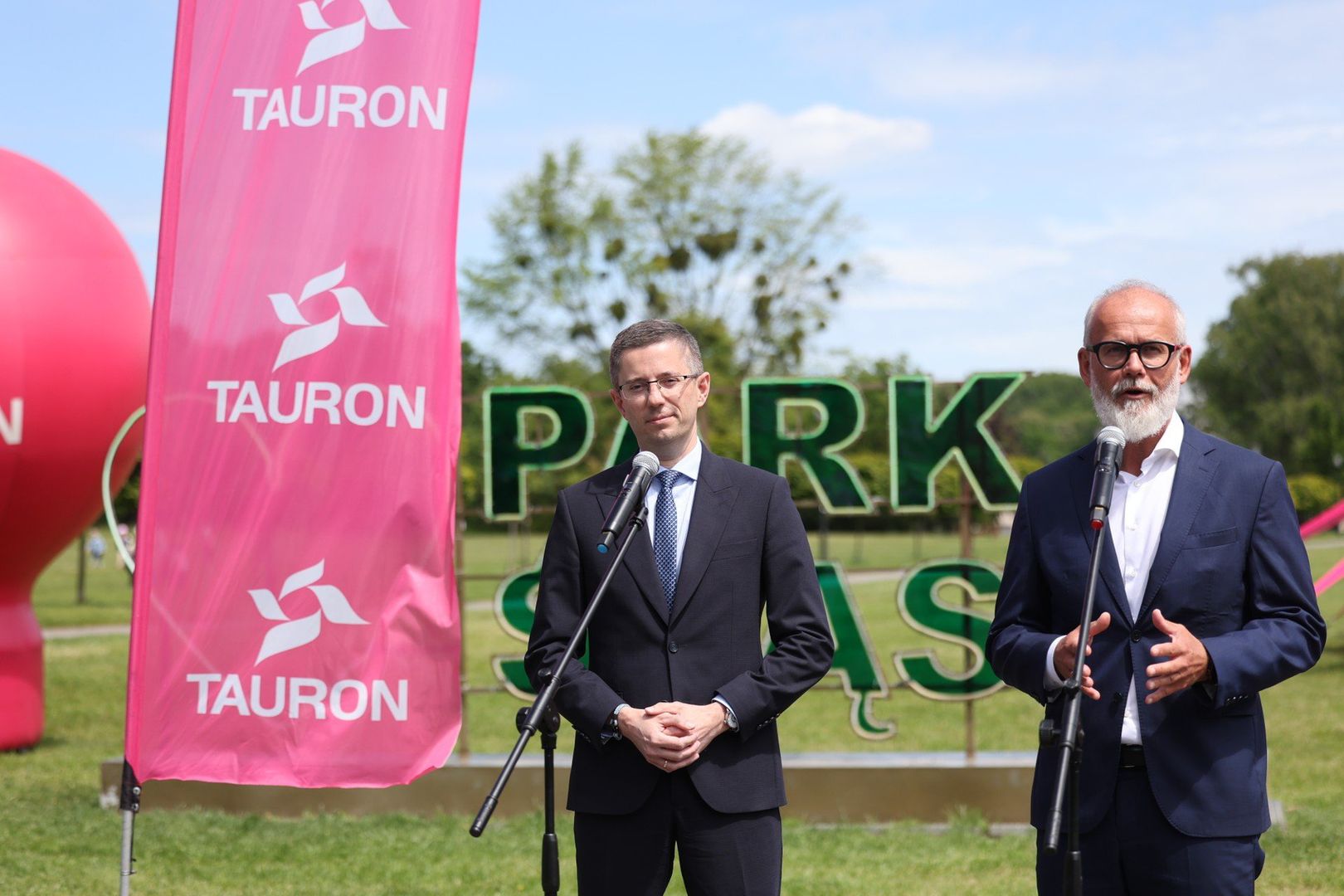 Podpisanie umowy pomiędzy Tauronem a Parkiem Śląskim