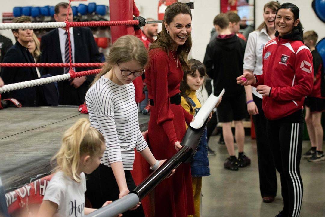 Księżna Kate i książę William w Port Talbot