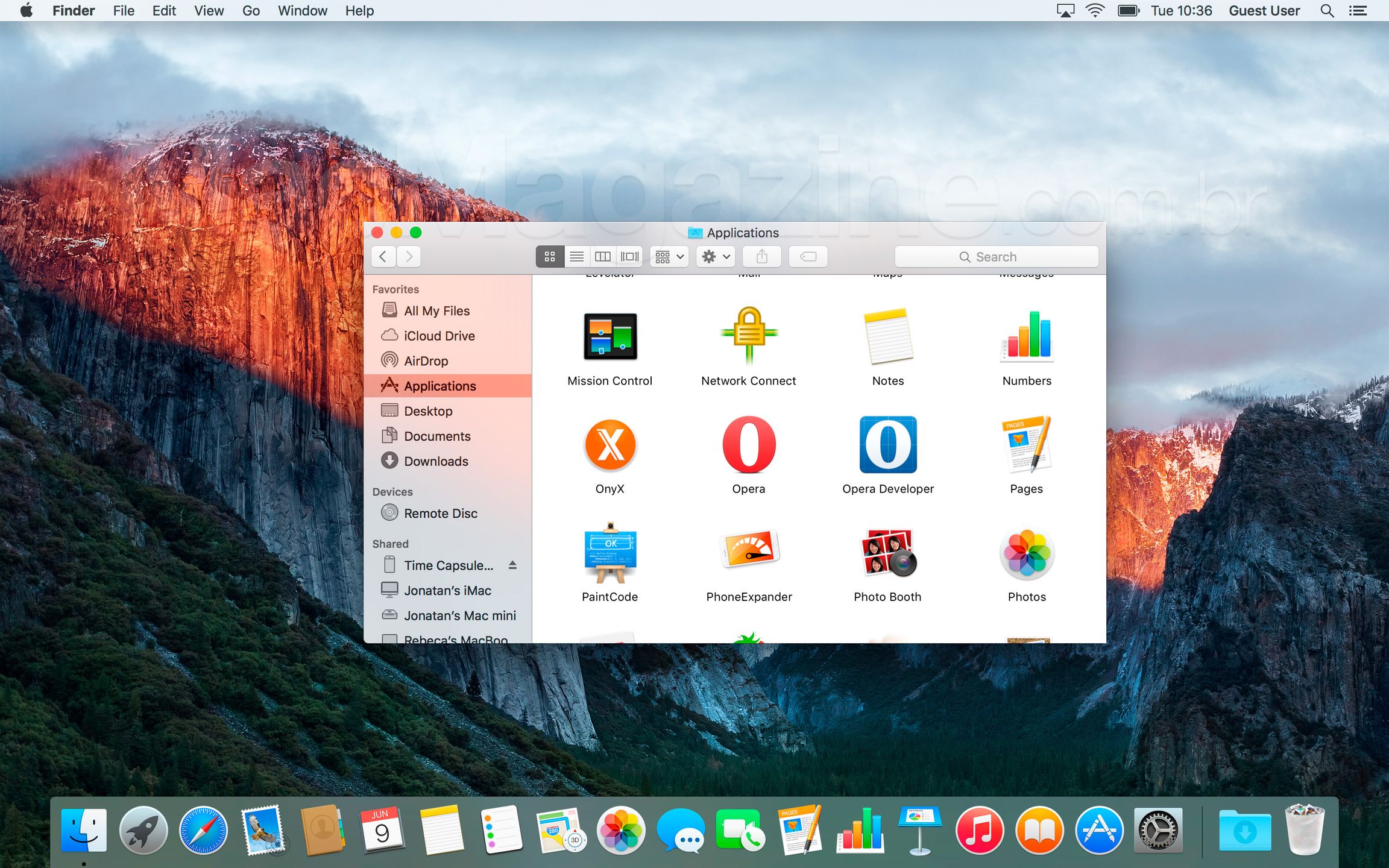 Płaskość „na pięknie” w najnowszym OS X 10.11 El Capitan