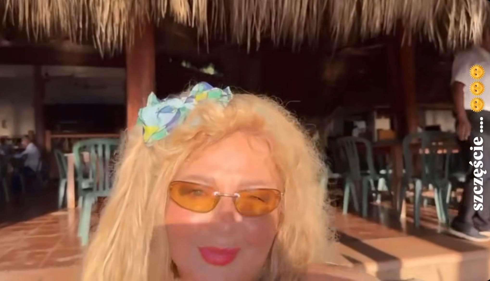 Naturalna Magda Gessler dokazuje na wakacjach