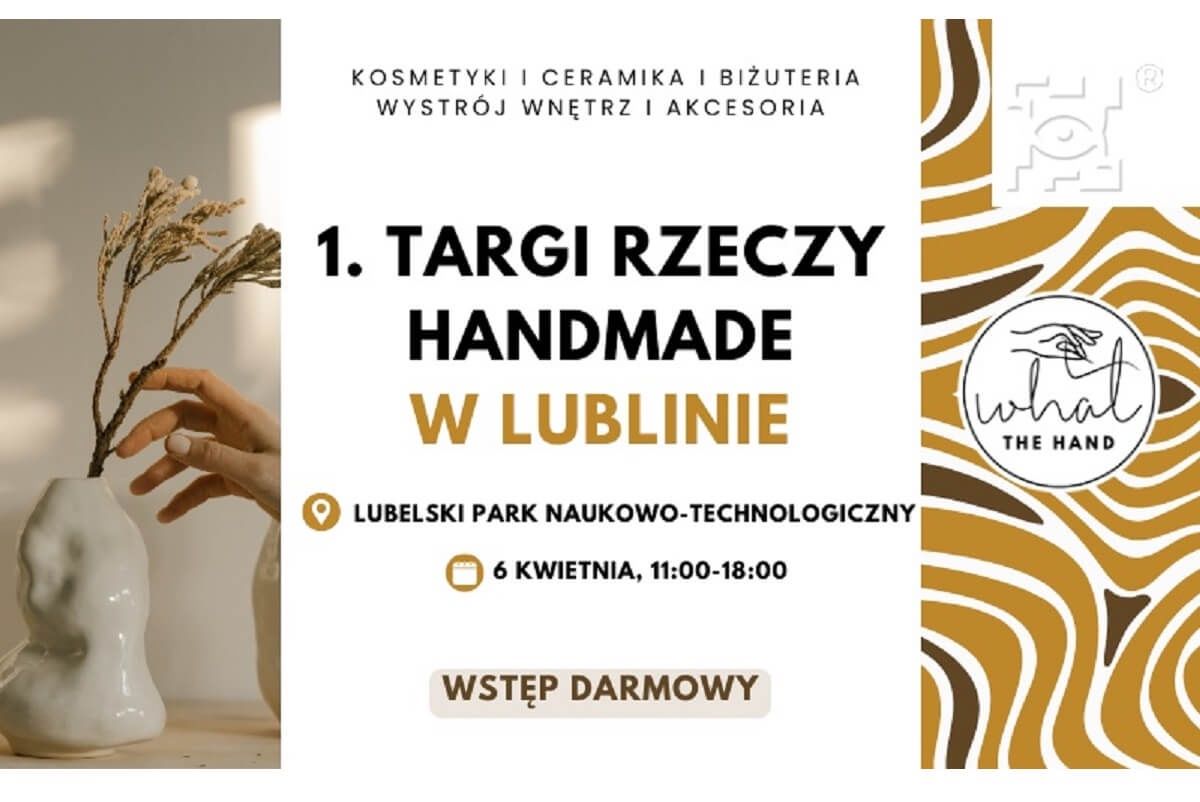 Plakat wydarzenia - targi HandMade