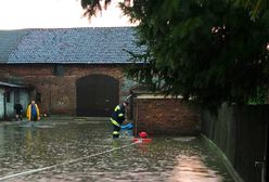 Ulewy znów wyrządziły spore straty. Ponad 90 interwencji strażaków