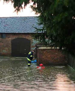 Ulewy znów wyrządziły spore straty. Ponad 90 interwencji strażaków