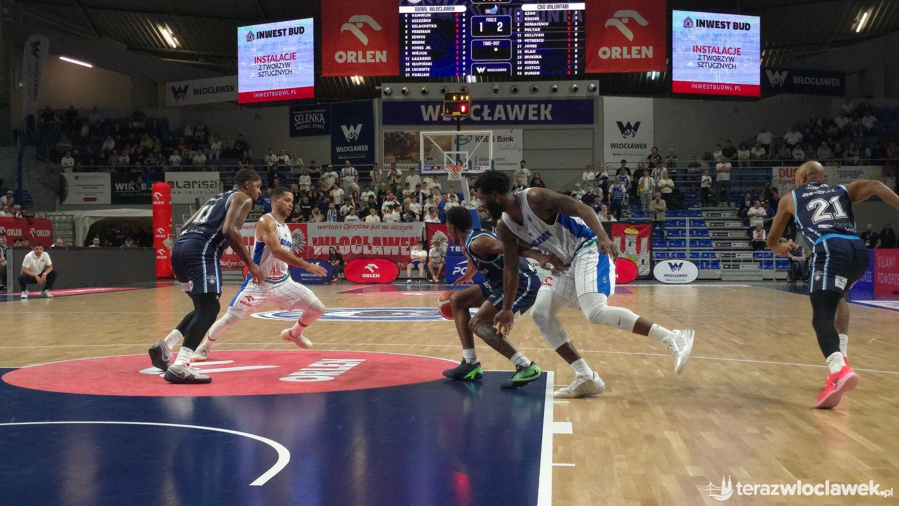 Anwil Włocławek przegrał z CSO Voluntari po zaciętym meczu