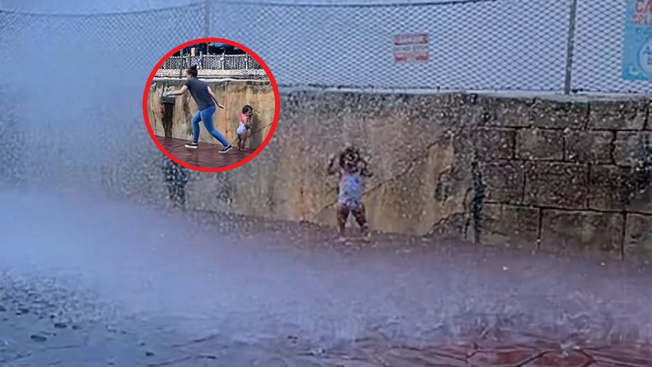 Zostawiła bosą córkę pod murkiem i uciekła. Chwilę później wydarzyło się coś niezwykłego