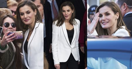 Elegancka królowa Letizia porywa tłumy w Meridzie (ZDJĘCIA)
