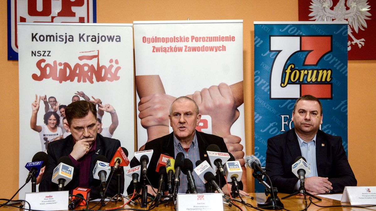 Piotr Duda, Jan Guz i Dariusz Trzcionka.