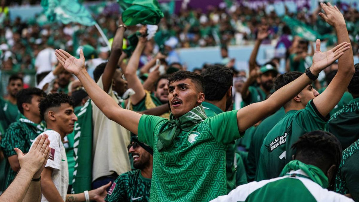 Zdjęcie okładkowe artykułu: Getty Images / Ayman Aref / Kibice reprezentacji Arabii Saudyjskiej
