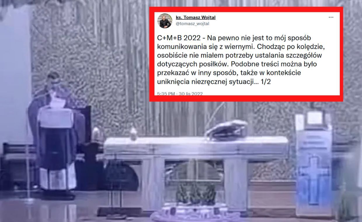 Ksiądz mówił, jak ma wyglądać kolęda. Jest komentarz kurii