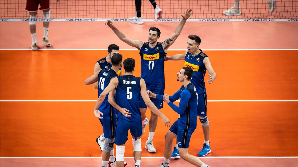 Materiały prasowe / FIVB / Na zdjęciu: Reprezentacja Włoch