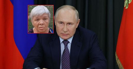 Rosjanka nagrana. Propaganda Kremla nie zna granic