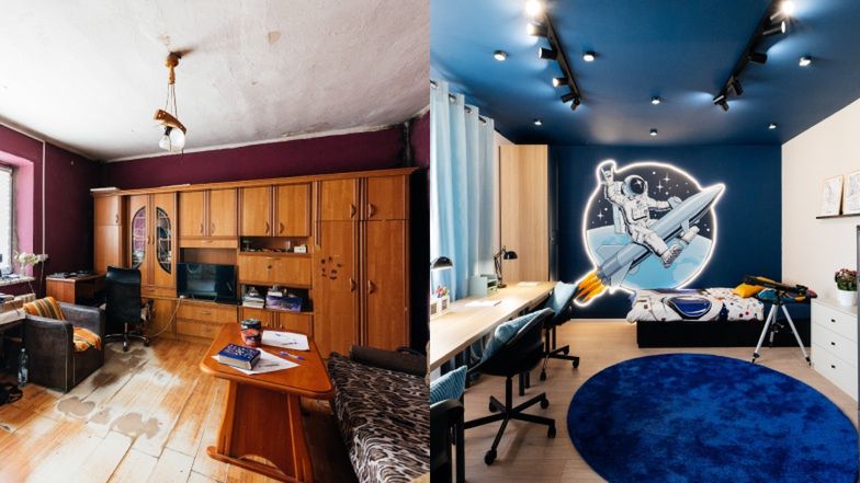 Dom czteroosobowej rodziny zmienił się nie do poznania