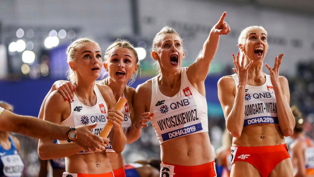 Getty Images / Na zdjęciu: polska sztafeta 4x400 kobiet