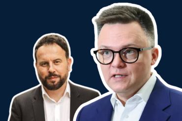 Jacek Nizinkiewicz i Szymon Hołownia