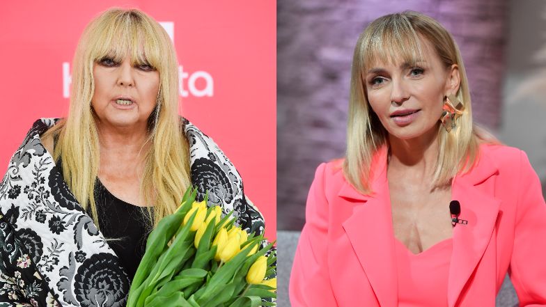 Anna Wyszkoni, Maryla Rodowicz i Anita Włodarczyk na planie programu "Taka jak Ty"