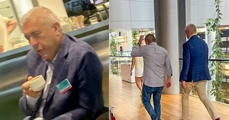 Chodzą za Giertychem i robią zdjęcia. Nie zgadniesz, kim są "paparazzi"