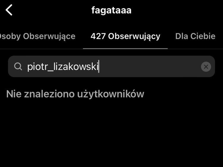 Fagata podsyca plotki o rozstaniu