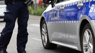 Stłuczka na drodze krajowej numer 7 w Łącznej, jeden pas zablokowany