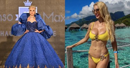 W Miami po staremu: Aneta Glam SZYDZI z pokazu, w którym szła Caroline Derpienski. Modelka odpowiada: "Lepiej pilnuj dziadka, bo PO NECIE KRĄŻĄ FOTY"