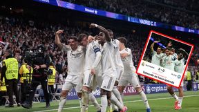 Euforia w hiszpańskich mediach po 3:0 Realu. "Pierwszy magiczny wieczór"