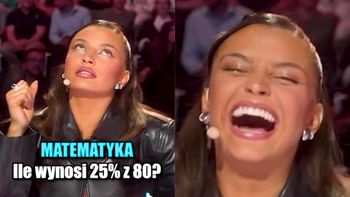 Julia Wieniawa vs. matura. Pytanie z matematyki ją POKONAŁO: "Ile wynosi 25 proc. z 80?"