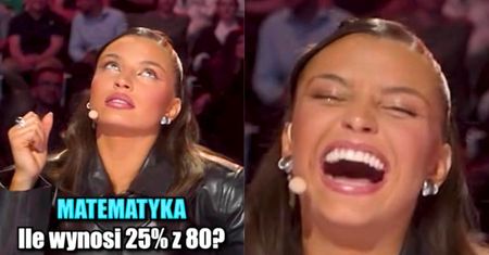 Julia Wieniawa vs. matura. Pytanie z matematyki ją POKONAŁO: "Ile wynosi 25 proc. z 80?"