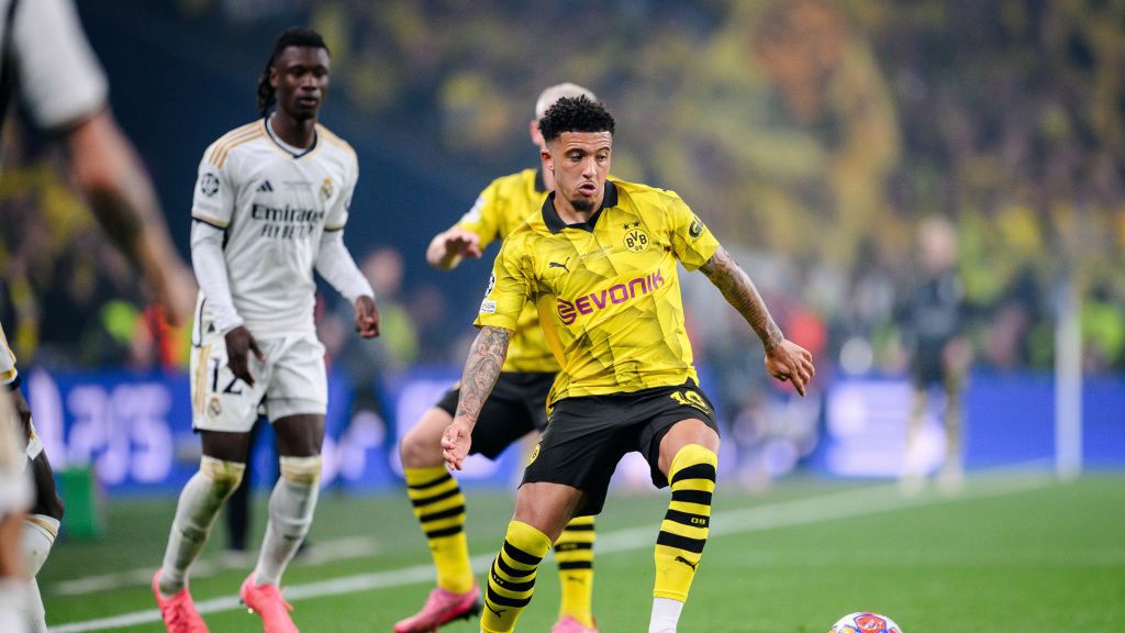 Getty Images / Marvin Ibo Guengoer - GES Sportfoto / Na zdjęciu: Jadon Sancho