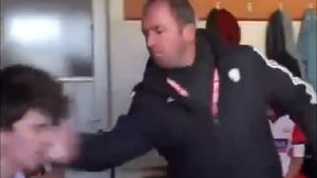 Trener bił piłkarzy po twarzach. Wyciekło szokujące nagranie
