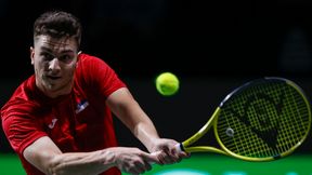 Emocjonująca batalia w Pucharze Davisa. Dwa sety z tie breakami