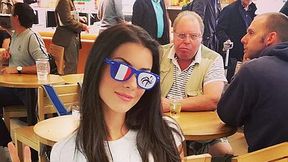 Euro 2016: ta piękna modelka przyciąga uwagę mediów. Zobaczcie, dlaczego