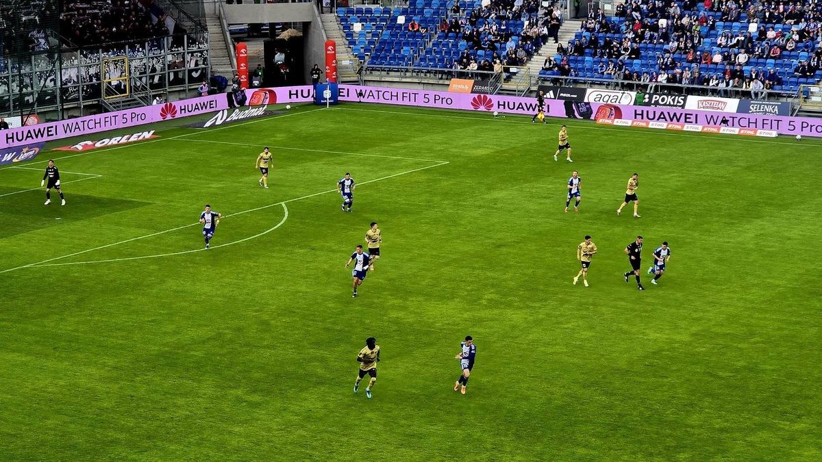 Mecz Wisła Płock - Górnik Zabrze 