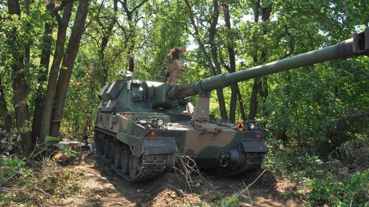 Ukraińcy chwalą polską armatohaubicę AHS Krab 