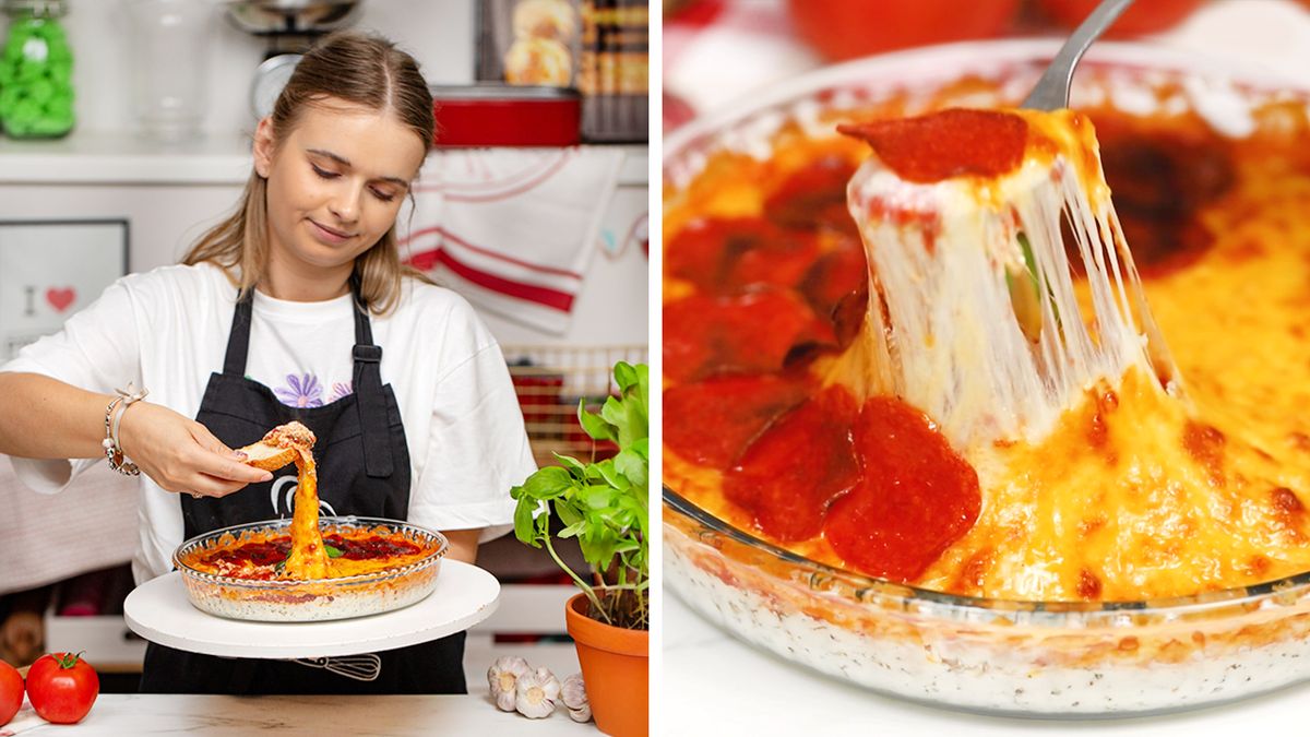 Dip o smaku pizzy- Pyszności