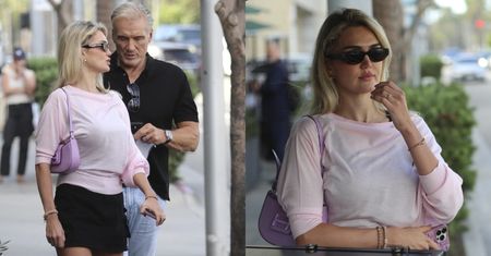 Dolph Lundgren zauważony w drodze na randkę z młodszą o 40 lat żoną