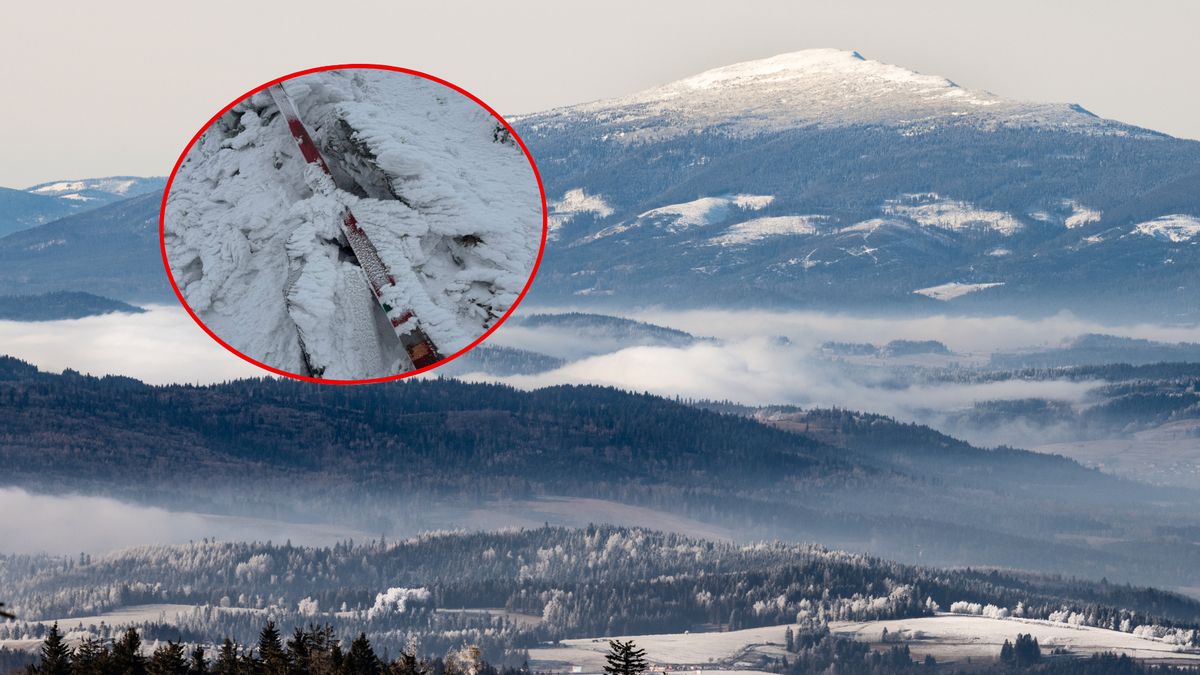 Oznakowania szlaku zostały zdewastowane 