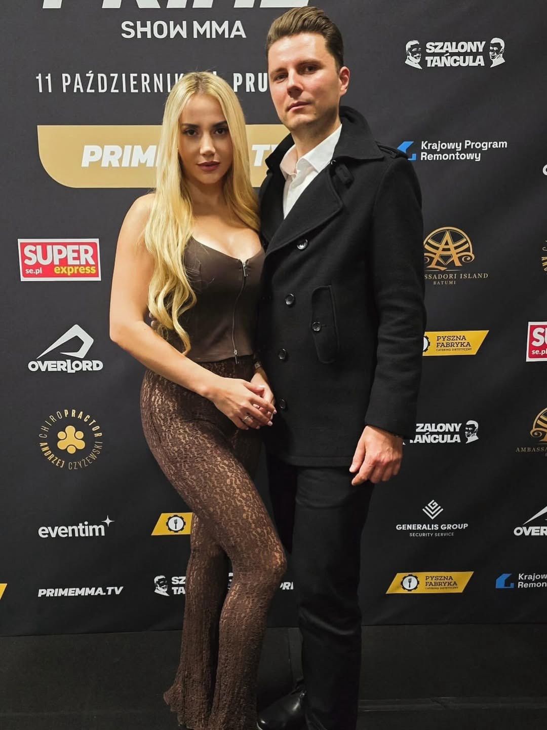 Marianna Schreiber i Piotr Korczarowski