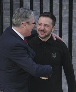 Zełenski na Downing Street. Ciepłe przywitanie Starmera [RELACJA NA ŻYWO]