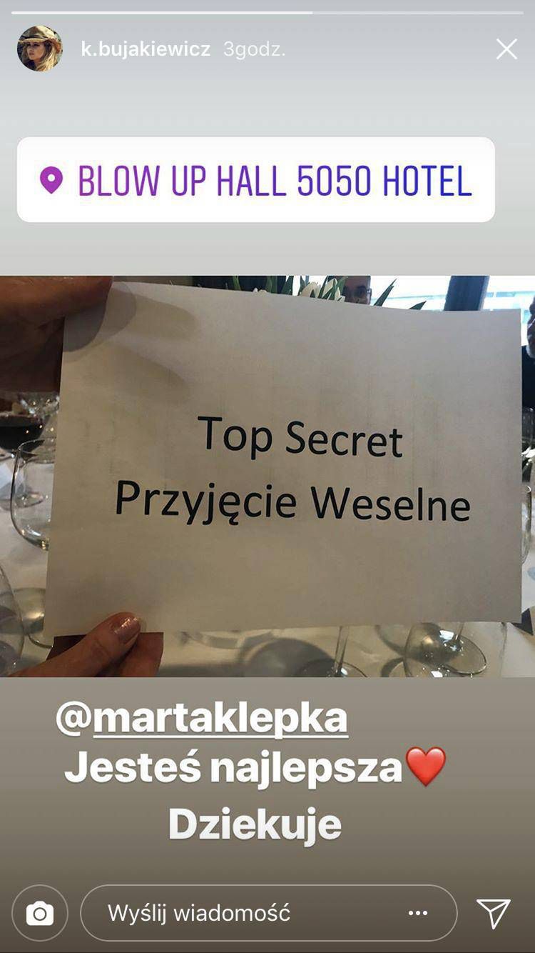 Kasia Bujakiewicz wzięła ślub w tajemnicy