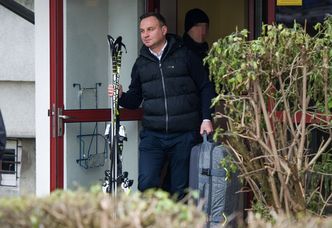 Andrzej i Agata Duda jadą na święta na narty (ZDJĘCIA)