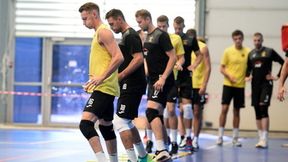 Plusliga: Trening zawodników PGE Skry Bełchatów (galeria)