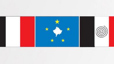 Republika Kosowa z flagą ze znaczkiem... Dreamcasta?! 1