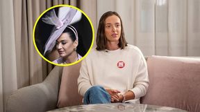 "Proszę, uratujcie mnie". Świątek zażartowała z wpadki Katy Perry